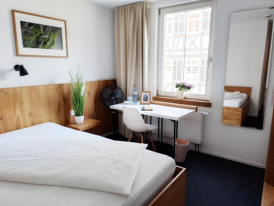 Stadthotel Waldhorn Кирххайм-унтер-Тек Экстерьер фото