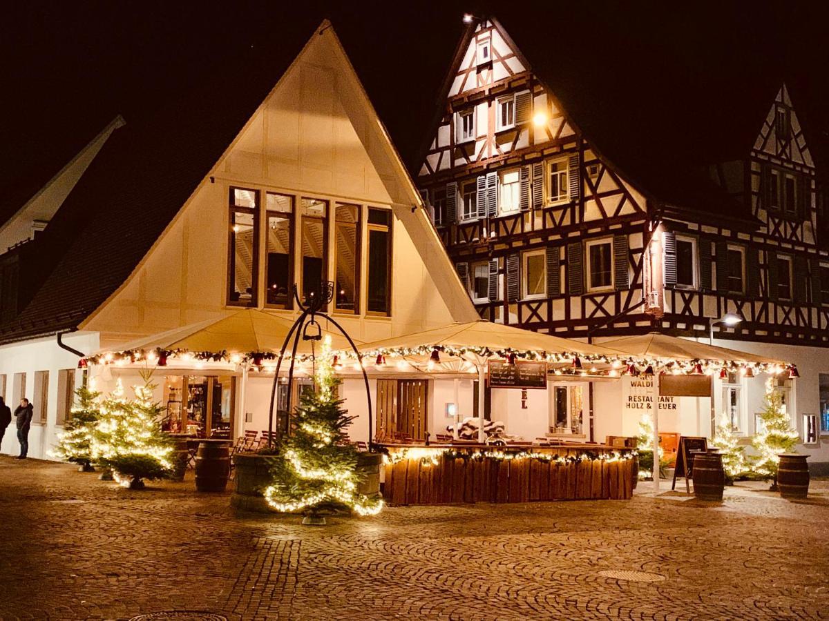 Stadthotel Waldhorn Кирххайм-унтер-Тек Экстерьер фото